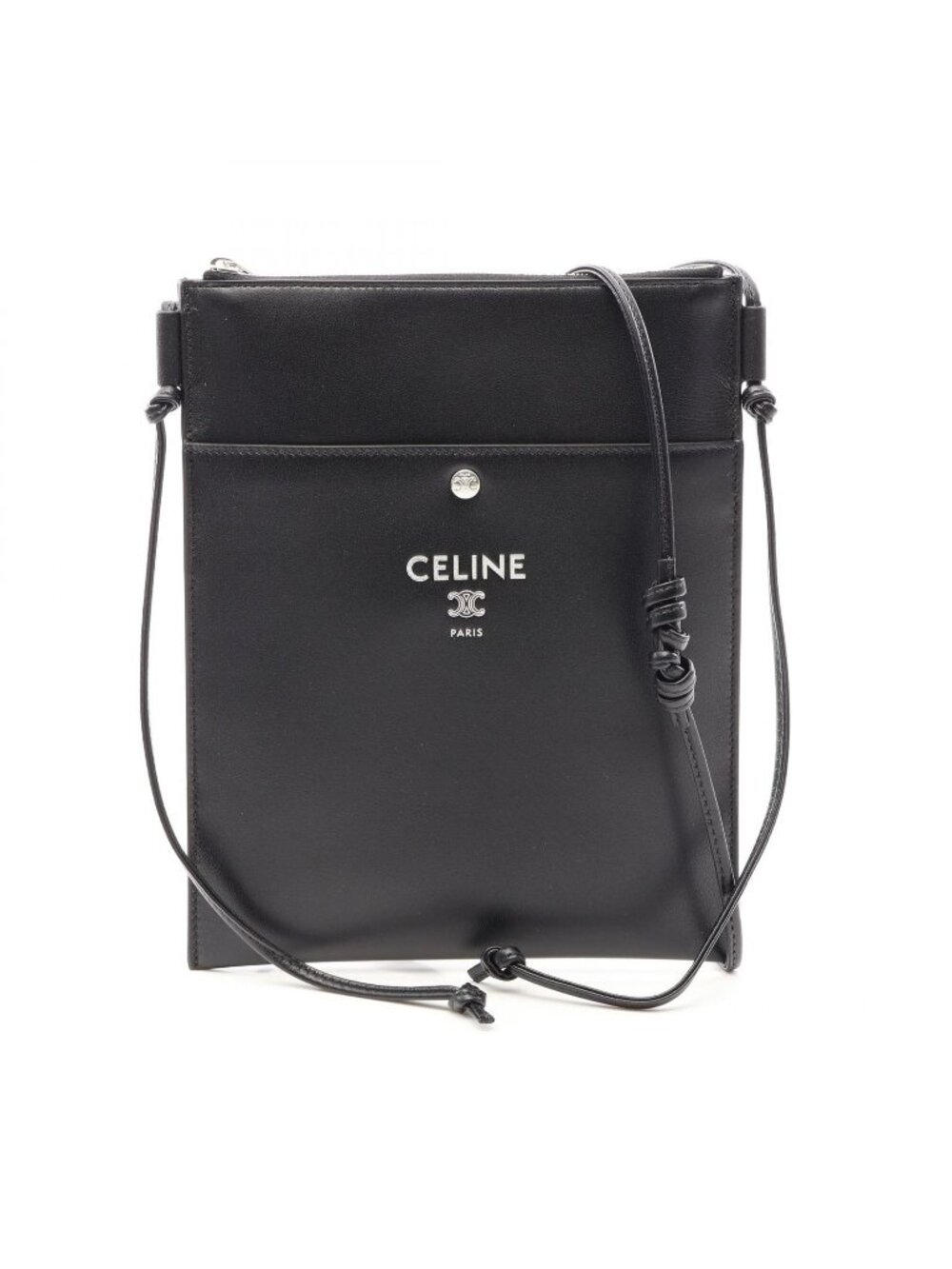 Celine Shoulder Bag Sharp Pouch Take Away 103 Leather